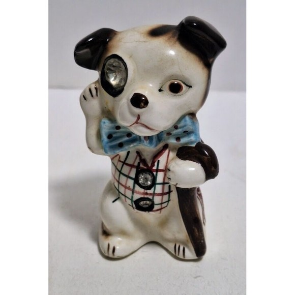 VINTAGE LEFTON’S FANCY DOG ANTHROPOMORPHIC SALT AND PEPPER SHAKERS - Picture 2 of 8